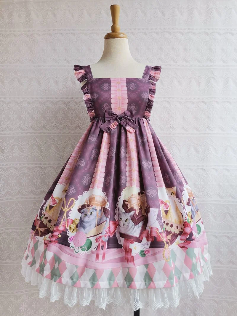 Chocolate Cat Lolita JSK Dress - Image 7