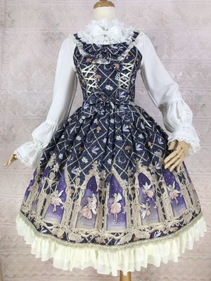 Dream Elf - Chiffon Lolita JSK Dress - Image 11
