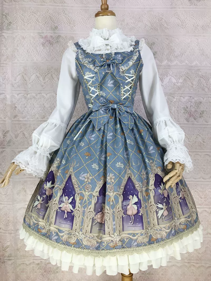 Dream Elf - Chiffon Lolita JSK Dress - Image 3