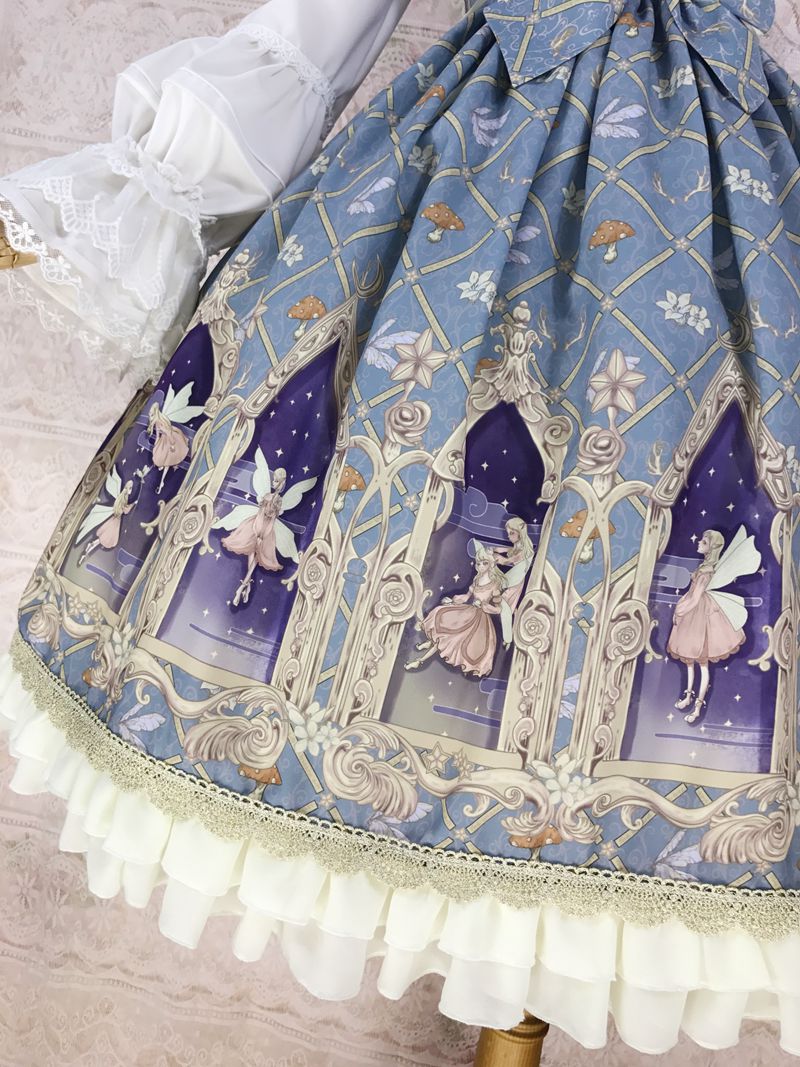 Dream Elf - Chiffon Lolita JSK Dress - Image 5