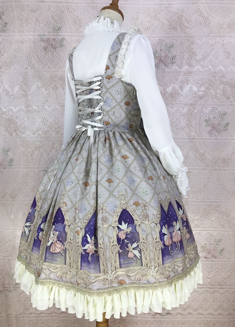 Dream Elf - Chiffon Lolita JSK Dress - Image 6