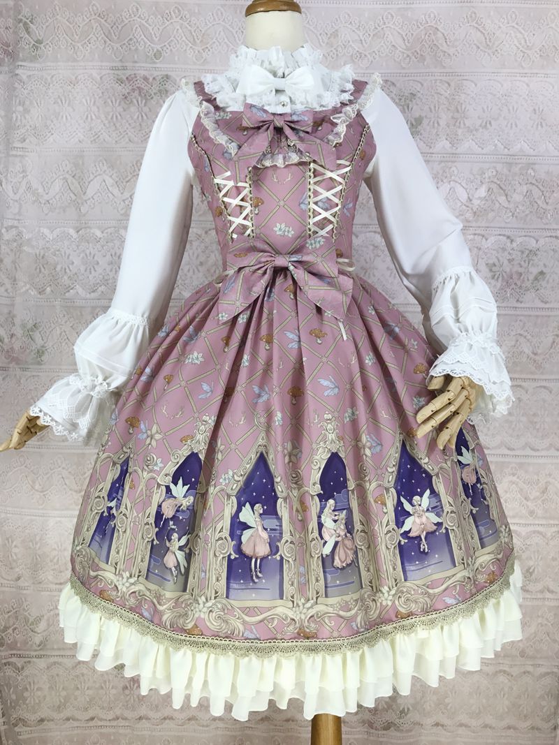 Dream Elf - Chiffon Lolita JSK Dress - Image 8