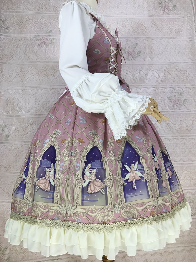 Dream Elf - Chiffon Lolita JSK Dress - Image 9