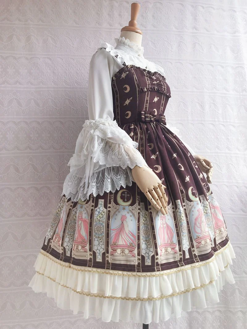 Retro Lolita Princess Sleeve Blouse - Image 8