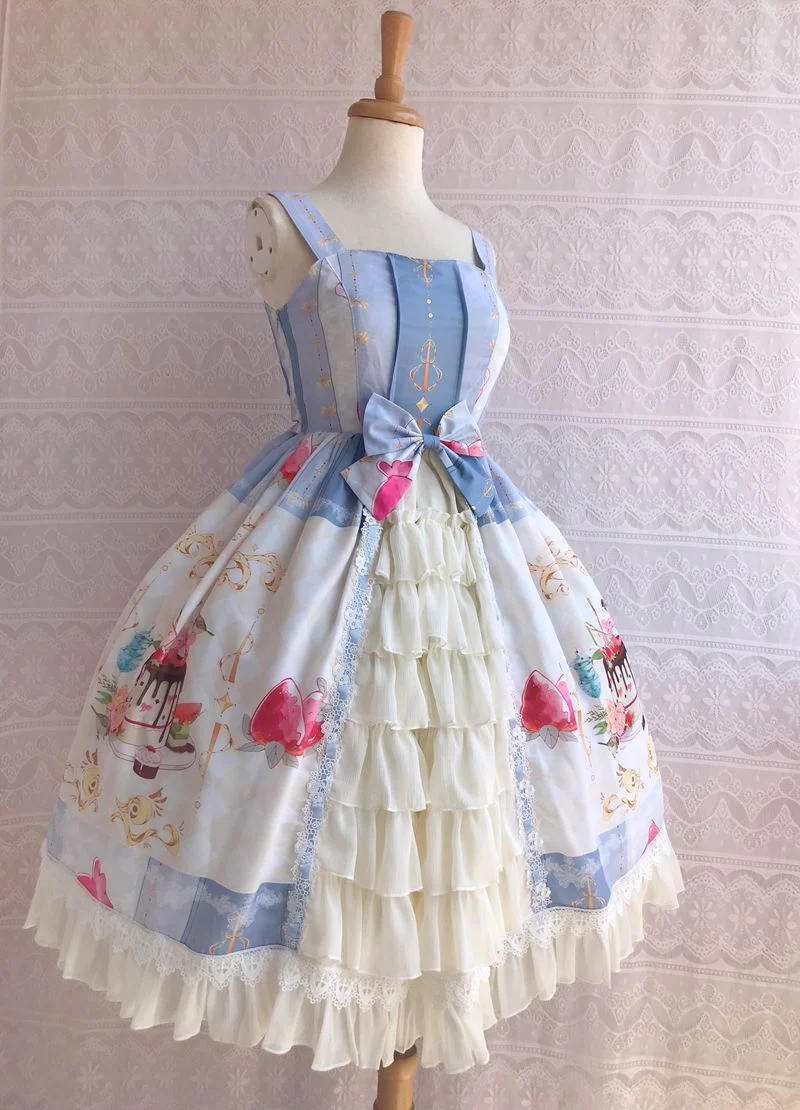 Summer Dessert Front Opening Lolita JSK - Image 3