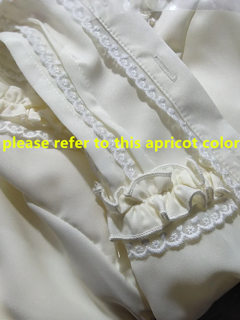 Summer Short Sleeve Lace Lolita Blouse - Image 4