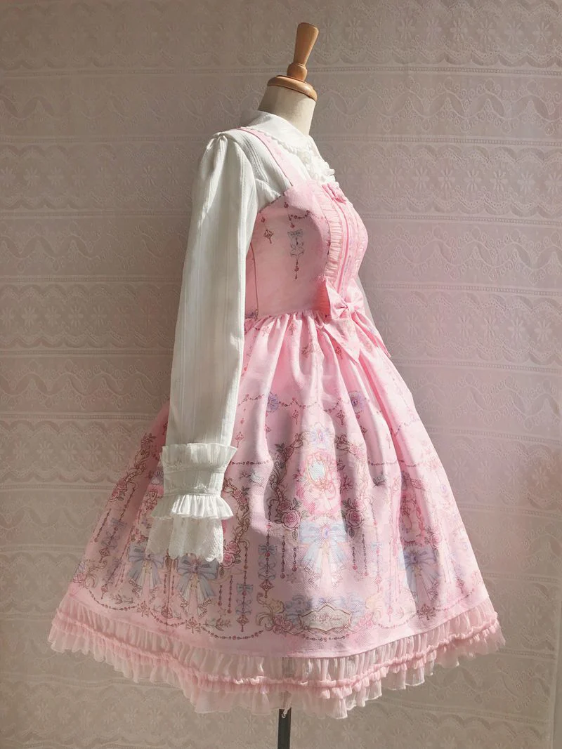 Sweet Printing Winter Lolita JSK Dress - Image 12