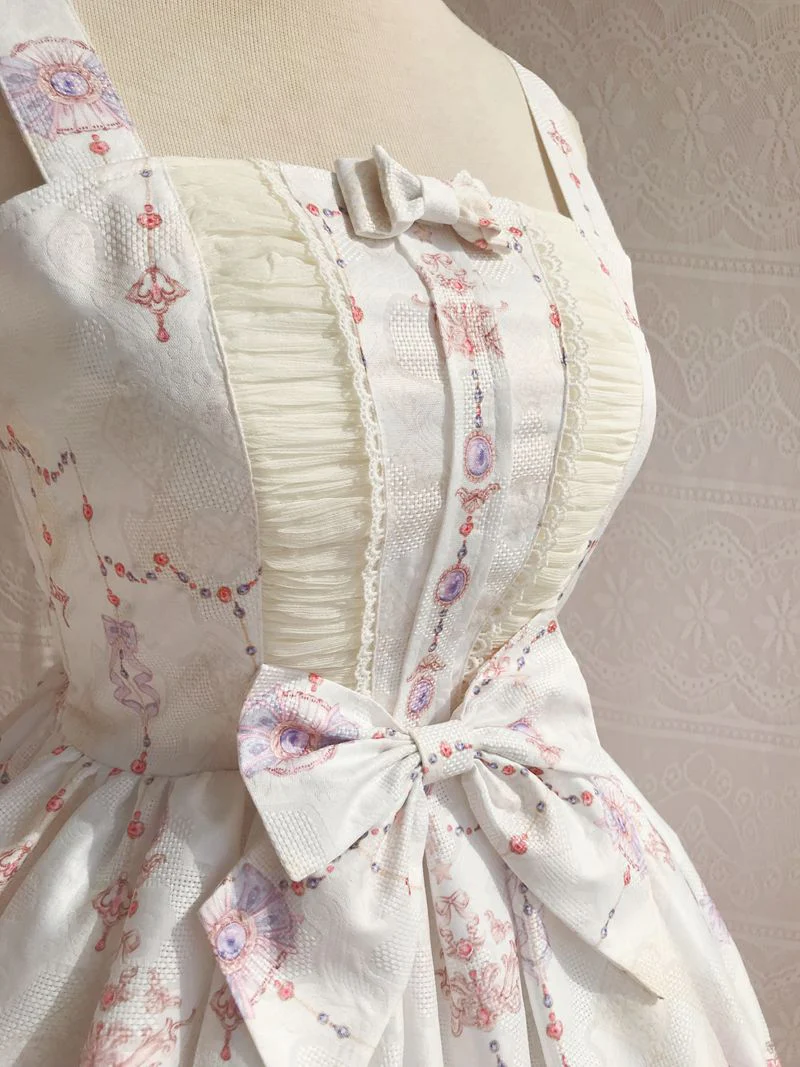 Sweet Printing Winter Lolita JSK Dress - Image 3