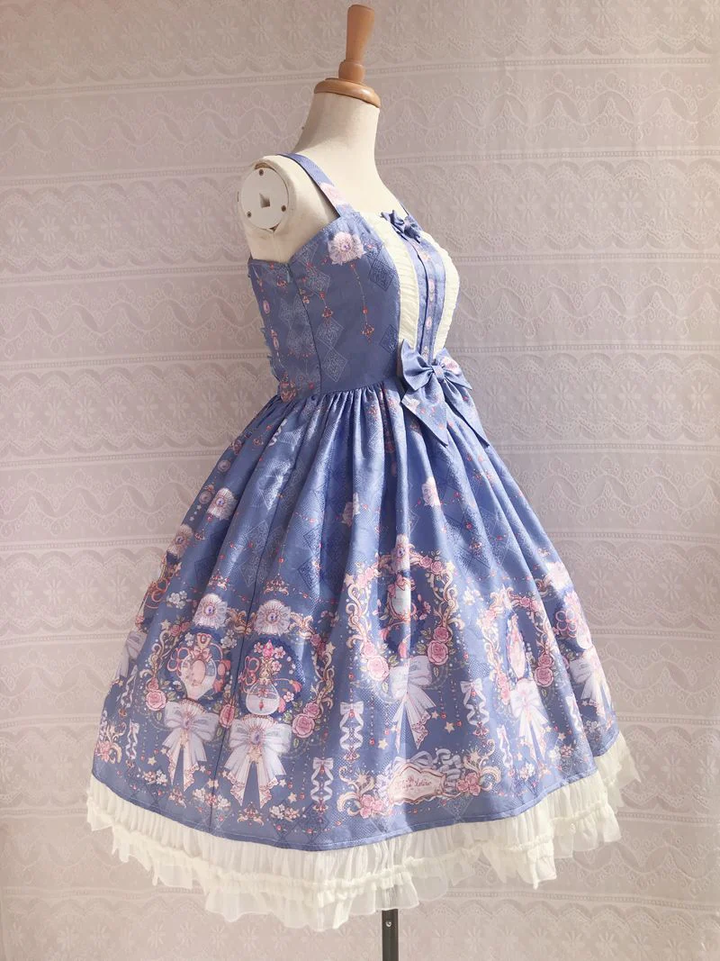 Sweet Printing Winter Lolita JSK Dress - Image 8