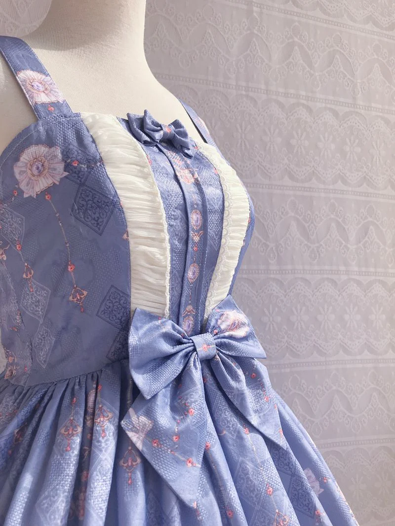 Sweet Printing Winter Lolita JSK Dress - Image 9