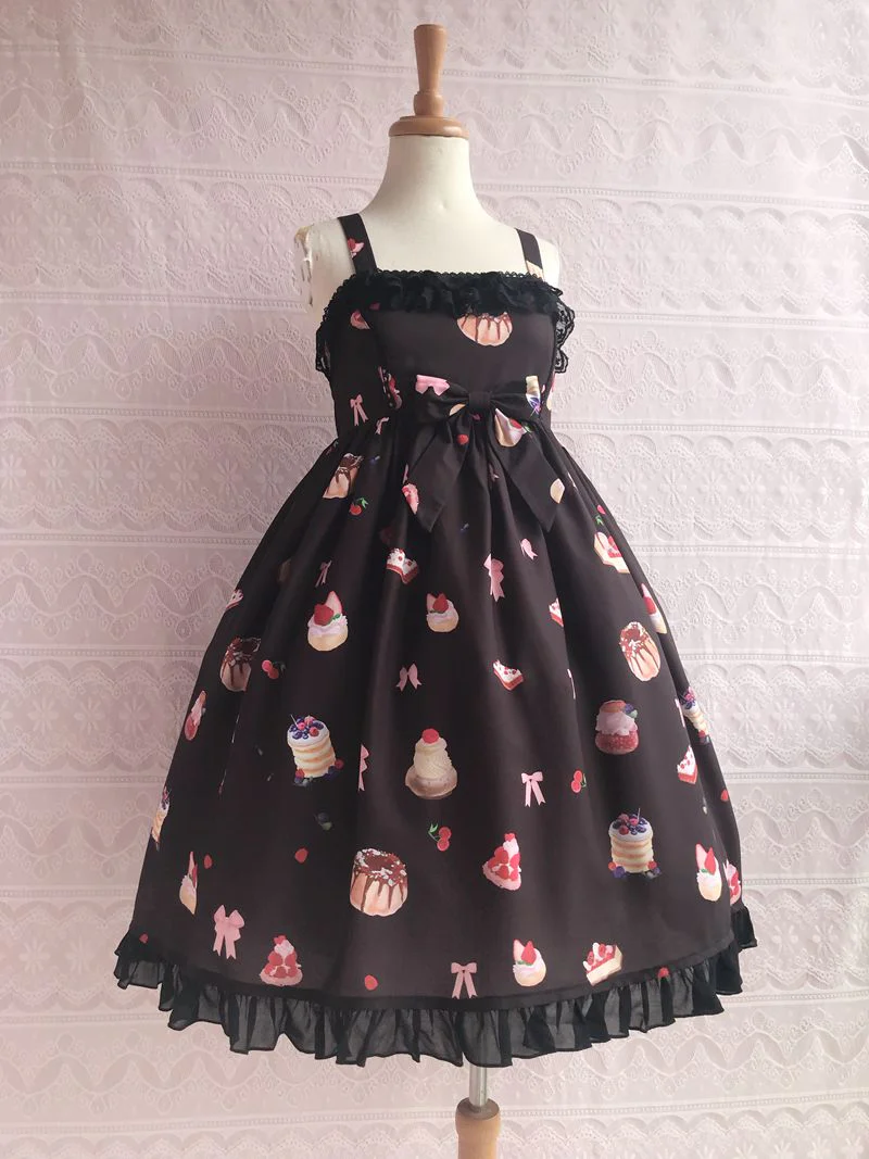 Sweetheart Berry - Kawaii Lolita JSK Dress - Image 4