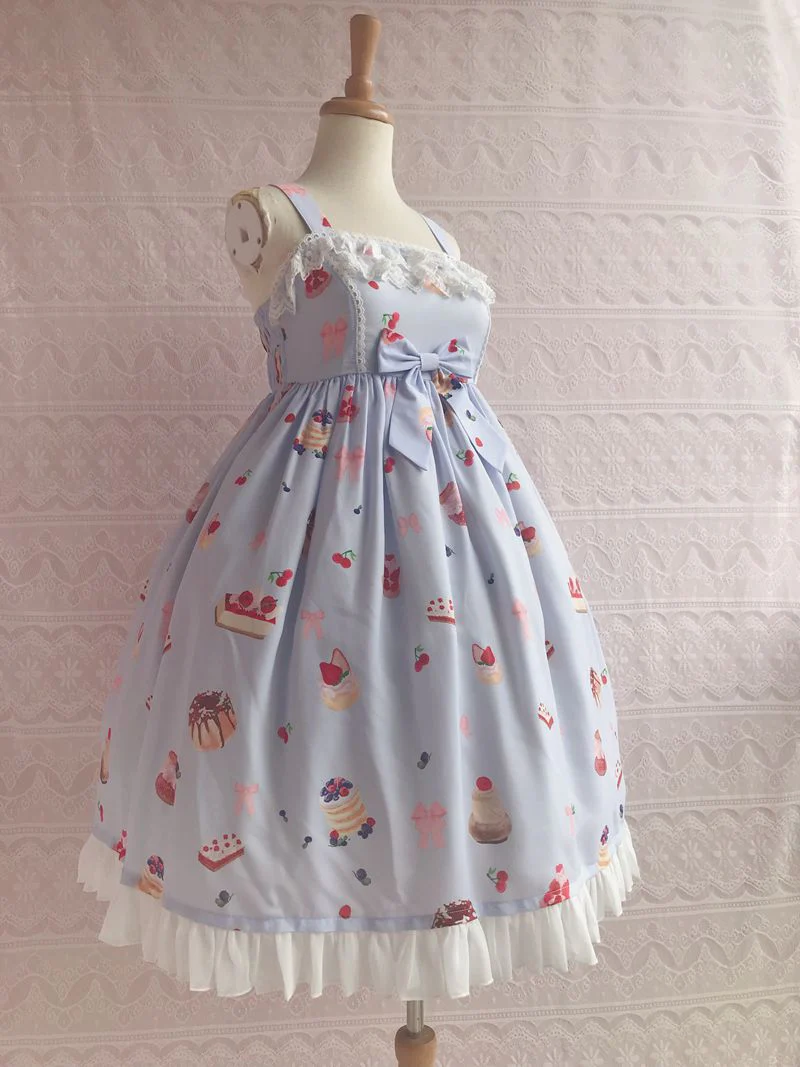 Sweetheart Berry - Kawaii Lolita JSK Dress - Image 6