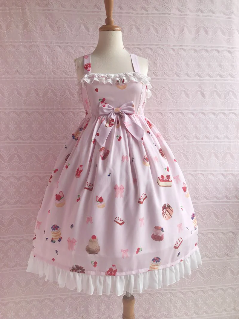 Sweetheart Berry - Kawaii Lolita JSK Dress - Image 7