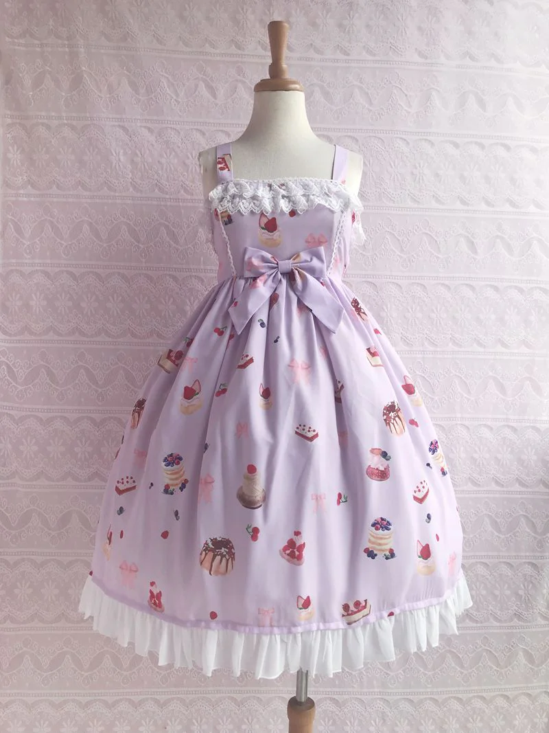 Sweetheart Berry - Kawaii Lolita JSK Dress - Image 8
