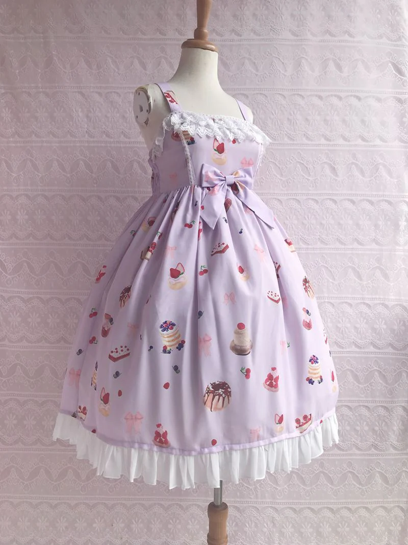 Sweetheart Berry - Kawaii Lolita JSK Dress - Image 9