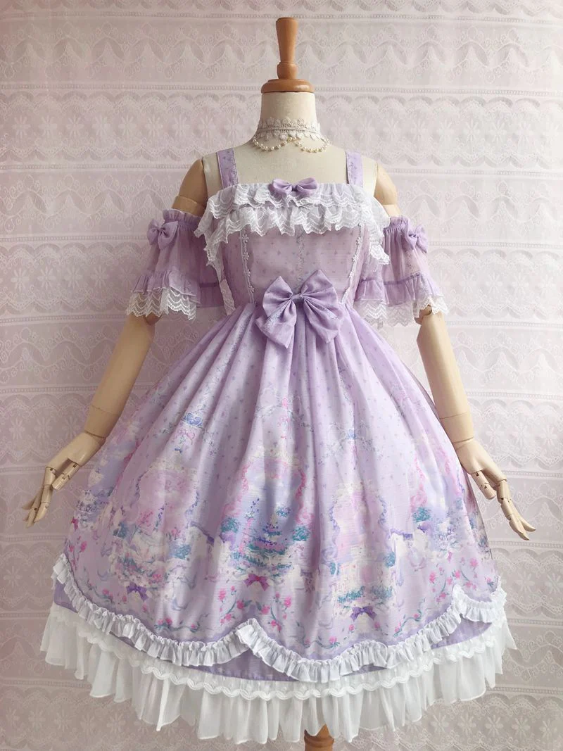 Unicorn's Secret Garden Summer Lolita JSK Dress - Image 3