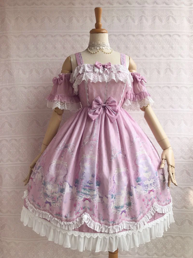 Unicorn's Secret Garden Summer Lolita JSK Dress - Image 7