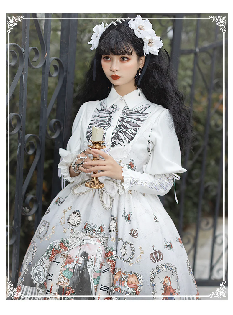 Black Fairytale - Gothic Twins Lolita JSK - Image 11