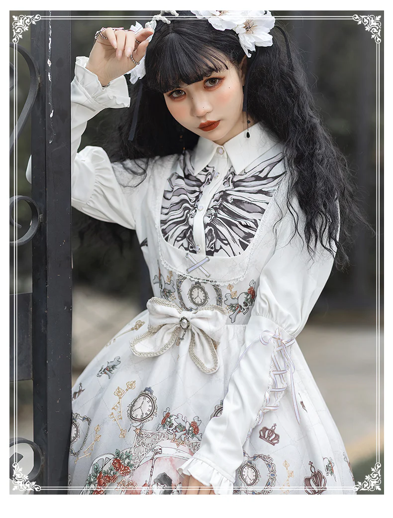 Black Fairytale - Gothic Twins Lolita JSK - Image 14