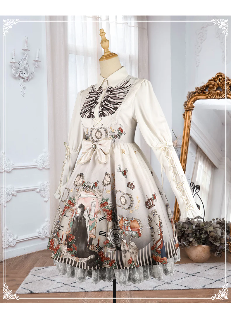 Black Fairytale - Gothic Twins Lolita JSK - Image 17