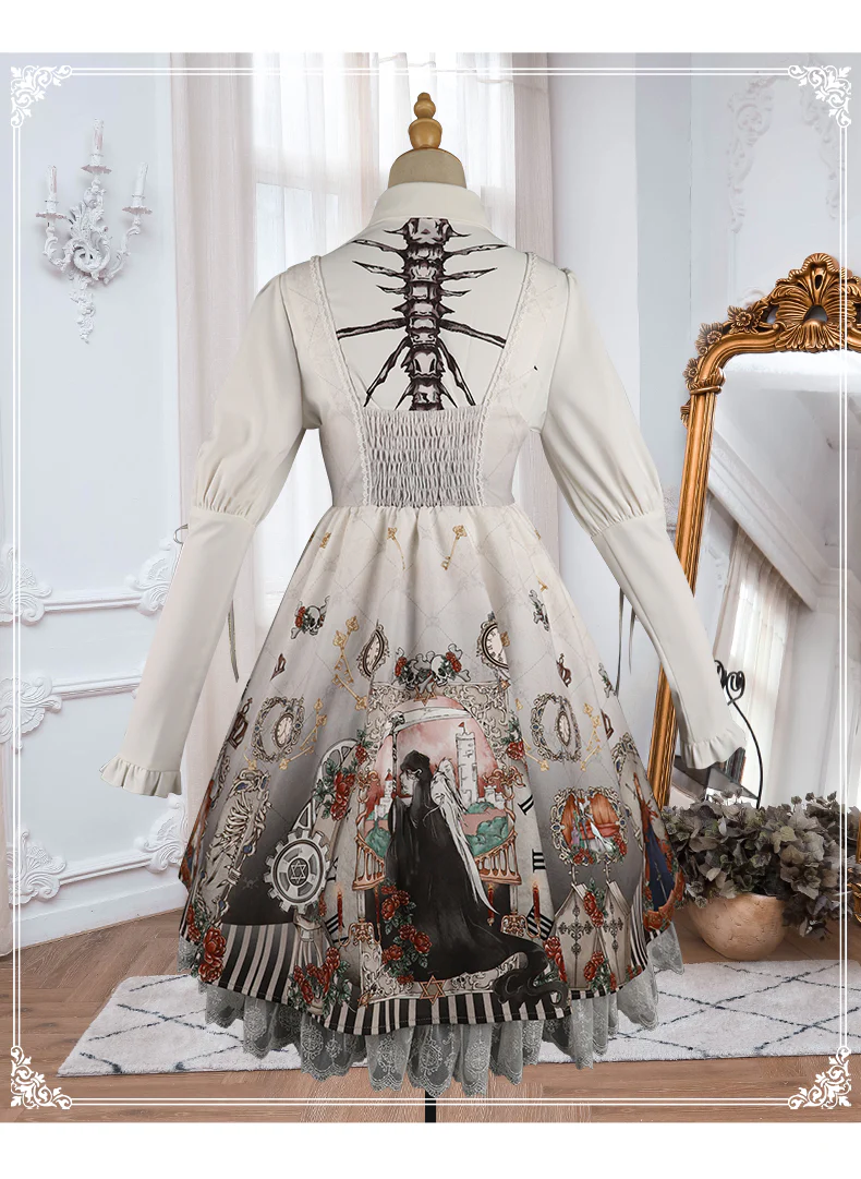 Black Fairytale - Gothic Twins Lolita JSK - Image 18
