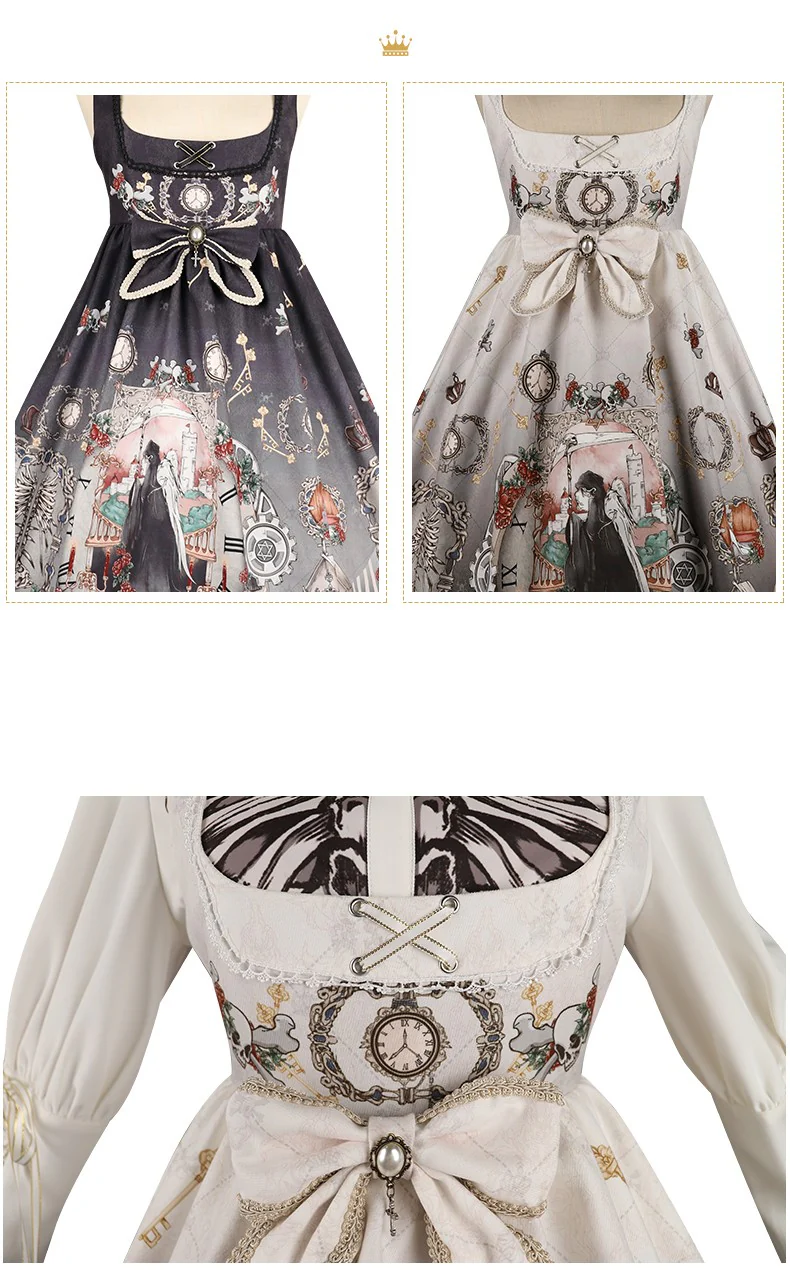 Black Fairytale - Gothic Twins Lolita JSK - Image 35