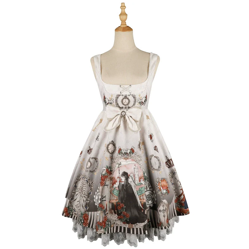 Black Fairytale - Gothic Twins Lolita JSK - Image 38