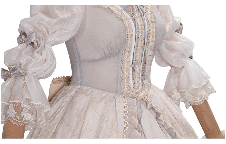 Rose Girl - Lolita Tea Party Wedding OP Dress - Image 16