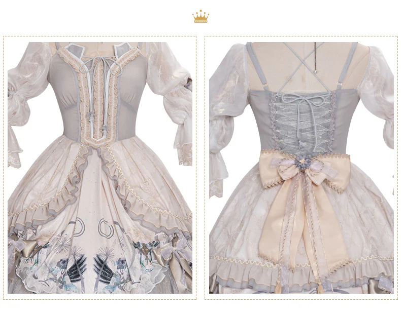 Rose Girl - Lolita Tea Party Wedding OP Dress - Image 17