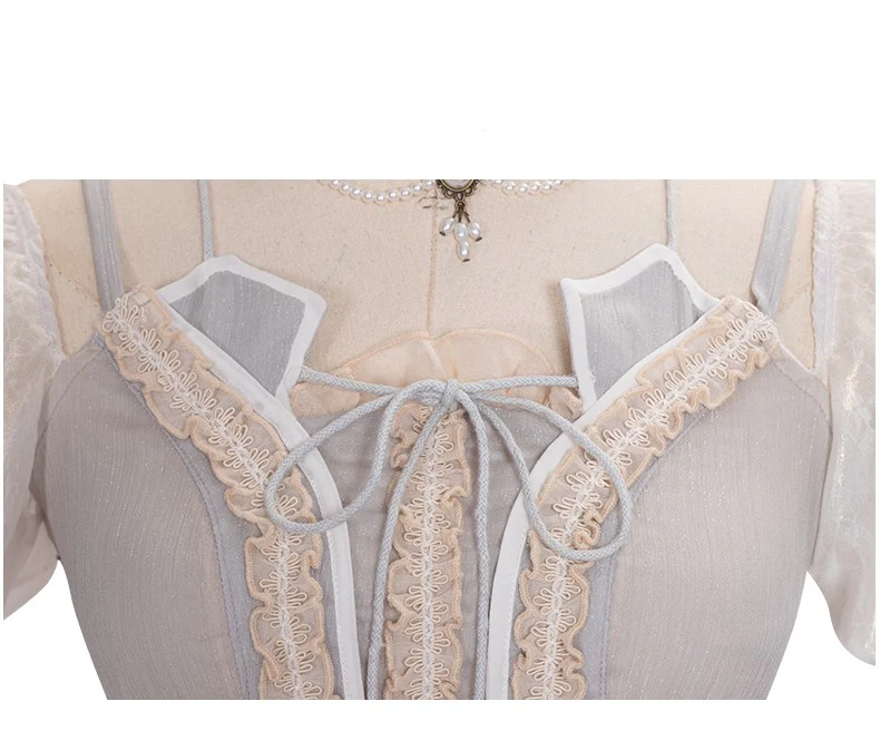 Rose Girl - Lolita Tea Party Wedding OP Dress - Image 19
