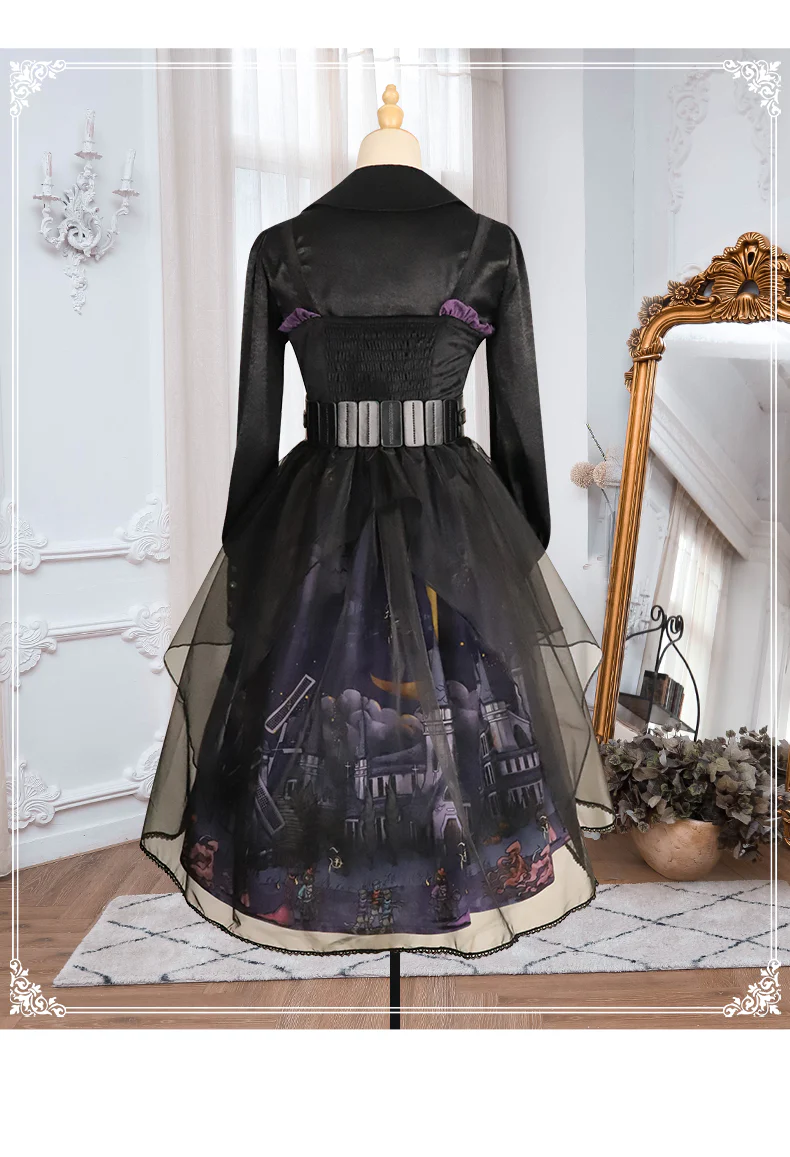 Witchville Halloween Gothic Lolita Jumper Dress - Image 16